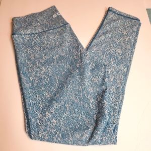 ECHT Blue Speckled High-Waist Leggings
